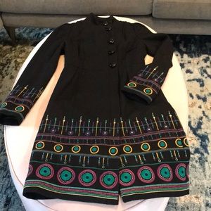 Anthropologie Plenty by Tracey Reese wool coat.